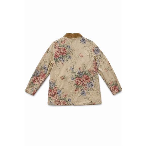 vintage 90s Coldwater Creek Floral Barn Jacket Size M - Picture 3 of 16